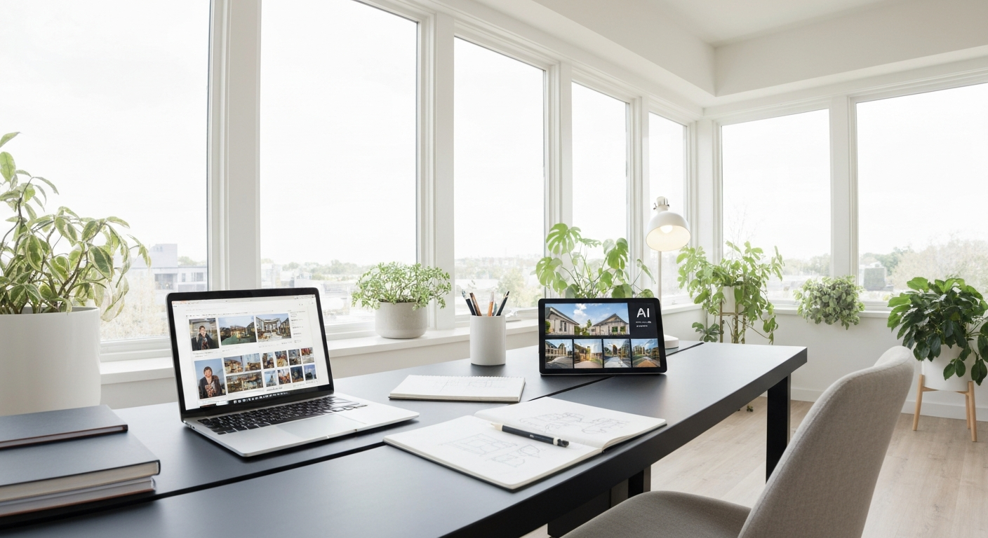 Como usar IA para criar conteúdo imobiliário automaticamente
